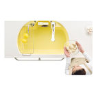 Rectangle Colorful Yellow ODM Artificial Stone Sink Basin